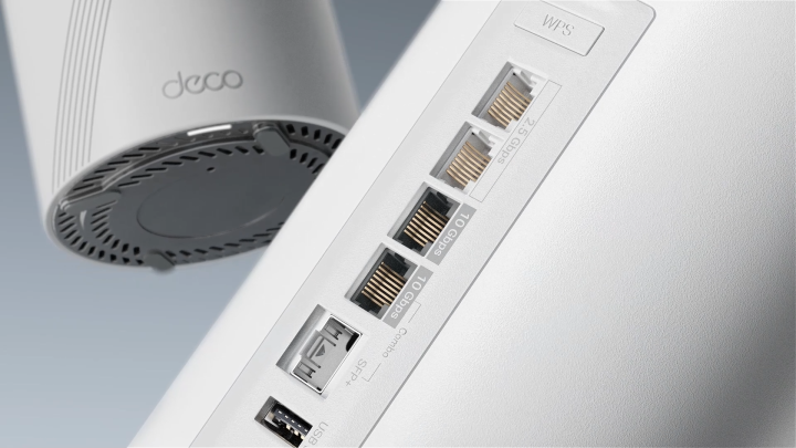 TP-Link Official | Deco BE65 BE11000 | 2.4GHz, 5GHz and 6GHz Tri-Band Whole Home Mesh Smart Access Point WiFi 7 Router