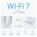 TP-Link Official | Deco BE65 BE11000 | 2.4GHz, 5GHz and 6GHz Tri-Band Whole Home Mesh Smart Access Point WiFi 7 Router. 